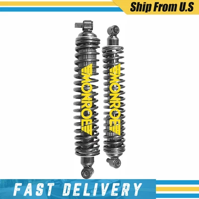 Monroe 2x apoio de suspensão dianteiro completo e mola helicoidal para Chevrolet K10 K20 GMC K15 K25 - Imagem 1 de 3