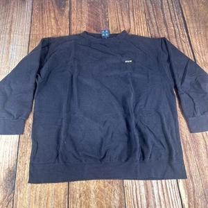 Rare VTG 90s BMW Lifestyle Sweatshirt Navy Blue Sz XXL Outdoor Preppy - Picture 1 of 6