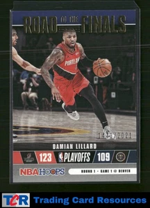2021-22 Hoops #4 Damian Lillard Road to the Finals First Round #/2021 - Picture 1 of 2