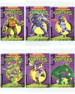 DONATELLO MINI MUTANT CARDS TMNT PLAYMATES TOYS COLLECTOR CARD NINJA TURTLES - Picture 1 of 2