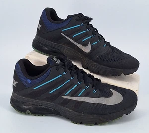 Nike Air Max Excellerate 4 Premium Black Running Shoe 810798-014 Size 10.5 READ - Picture 1 of 14