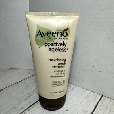 Aveeno Active Naturals Positively Ageless Resurfacing Scrub Old Stock - Image 1 of 4