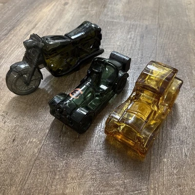 Avon Cars After Shave Cologne Collectible Vintage Decanters Lot of 3 - Image 1 of 4