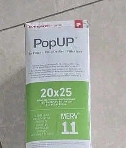 Honeywell Pop Up Filter POPUP2200 MERV 11 Air Filter 20”x25” New Open Box - Picture 1 of 10