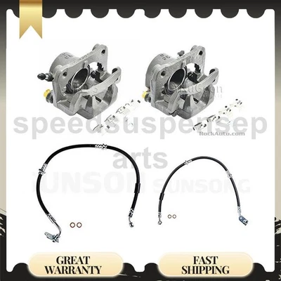 Línea de manguera de freno delantero con pinzas para Suzuki Grand Vitara 2000 Foto 1 de 4