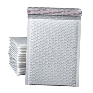 Self Sealing Poly Bubble Mailers 9.5"x 13.5" Padded 9.5"x13.5"|25Pcs White - Afbeelding 1 van 7