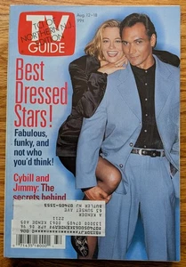 TV Guide 1995 Issue #2211 August 12-18 Cybill Shepherd & Jimmy Smits - Bild 1 von 1