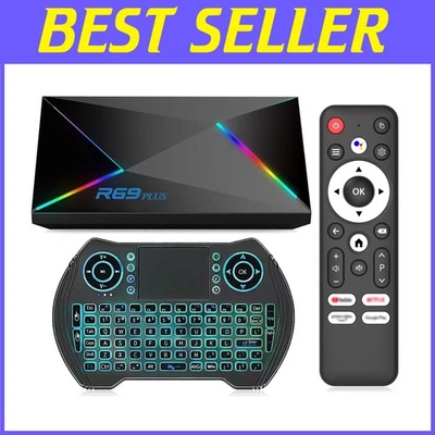 High-Speed Android 14 TV Box 4GB/64GB with WIFI6 & Bluetooth 5.0 Connectivity - Image 1 of 4