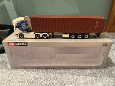 WSI Scania CR 20 H Container-Sattelzug"SNEEPELS TRANSPORT 1:50 - Bild 1 von 4