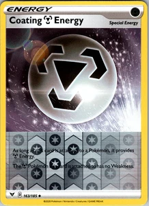 Revestimiento Metal Energy Reverse Holo 163/185 SWSH04: voltaje vívido poco común - casi nuevo - Imagen 1 de 2