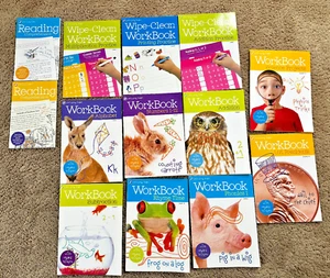 Let's Grow Smart Learning Work Books Lot Of 13 Grades K-4 Ages 4-10 - Picture 1 of 5
