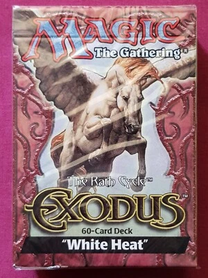 Magic The Gathering EXODUS WHITE HEAT New Sealed Theme Deck MTG - Image 1 of 4