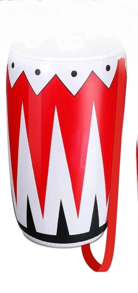 Tambor Inflable Grande Música Decoración Karaoke Utilería Rock n Roll  Foto 1 de 1