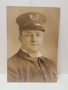 1900's Police, Sheriff Or Fireman Photo 4" x 6" RRP 715 - Picture 1 of 3