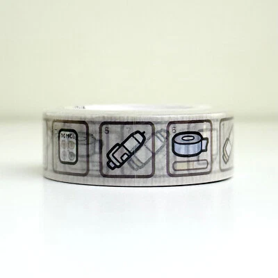 TCMC The Coffee Monsterz Co Tabletop Treasures & Stationery Toolbar Washi Tape - Image 1 of 2
