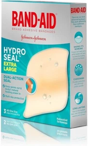 Johnson & Johnson Band-Aid Hydro Seal Bende Adesive XL - Confezione da 3 - Foto 1 di 1