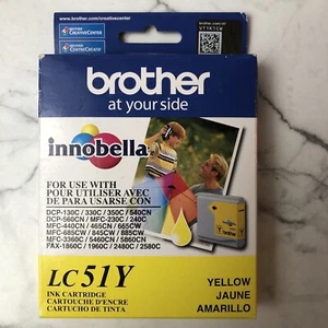 Brother LC51Y Tintenpatrone Gelb LC51 Original OEM Versiegelt MFC DCP IntelliFax - Bild 1 von 9