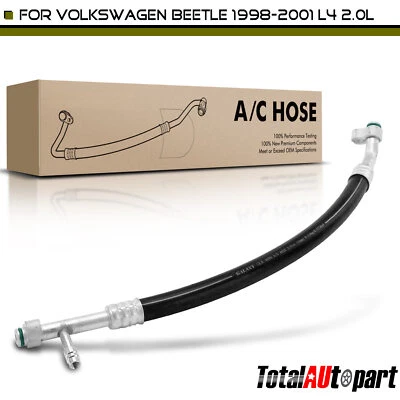 A/C Suction Line Hose Assembly for Volkswagen Beetle 1998-2001 2.0L Low Pressure - Image 1 of 4