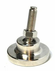 Swivel Leveling Foot for Floor Scales 1/2-20 UNF, Height: 3, Diameter: 2.5 inch - Picture 1 of 2
