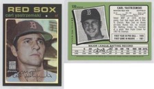 2001 Topps Chrome Through the Years Reprints Refractor Carl Yastrzemski #24 HOF