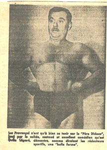 1955 GRAVURE DU PÈRE DIDACE -OVILA LÉGARÉ - Picture 1 of 1