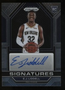 2022-23 Panini Prizm Rookie Signatures E.J. Liddell Pelicans RC AUTO