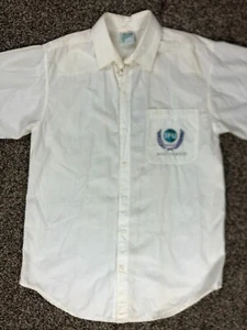Vintage 1991 Senor Frogs Men Medium SFU University Mazatlan, Mexico Button Shirt - Picture 1 of 12