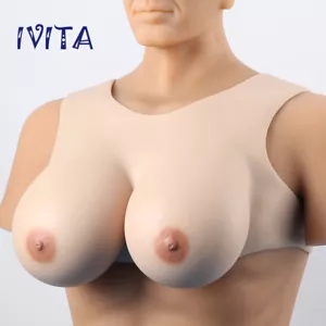 F Cup Silikonfüller Transgender Brustprothese Fake Brüste Silikonbrüste Enhance - Bild 1 von 10