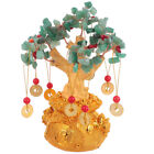 Office Money Tree Ornament For Gemstone Bonsai Prosperity Wine Cabinet Cash Cow