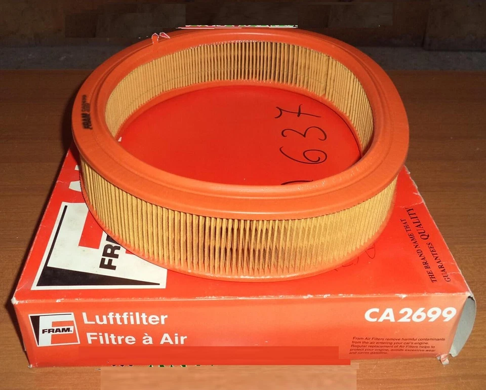 FILTRO ARIA FRAM CA2699 PER FORD ESCORT 2.0 RS dal 1973 al 1977 - SIERRA - Imagen 1 de 1