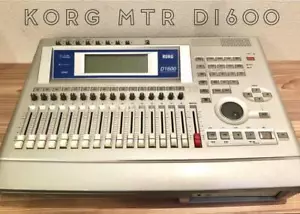 Korg D1600 Digital Recording Studio 16Track Multi-Track Recorder CD-R CD Used - Picture 1 of 5