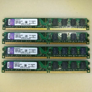 Memoria ram dimm Kingston kit 4x2GB DDR2 667 KTH-XW4300/2 8GB - Usate Test ok - Foto 1 di 2