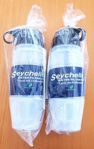 SEYCHELLE STANDART WATER FILTRATION 28 OZ FLIP TOP BOTTLE LOT OF 2 - Picture 1 of 5