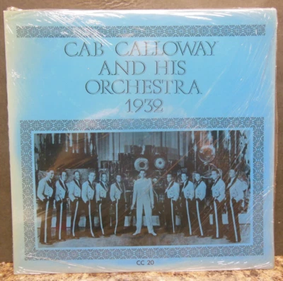 Sealed New! Cab Calloway And His Orchestra 1932, CC 20,  12" 33 LP (RB) - Image 1 of 2