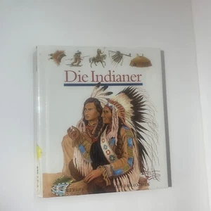 Meyers Kleine Kinderbibliothek: Die Indianer 1995 Ex-library HC Spiral bound - Foto 1 di 9