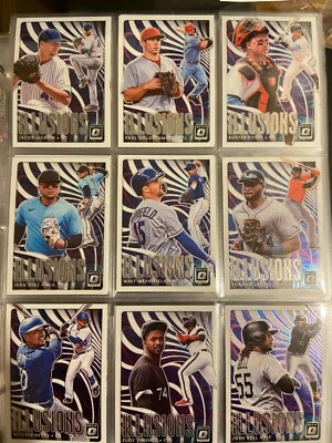 2020 Donruss Optic Baseball Optic Illusions Mythical Stained Glass Diamond Kings - Image 1 of 4