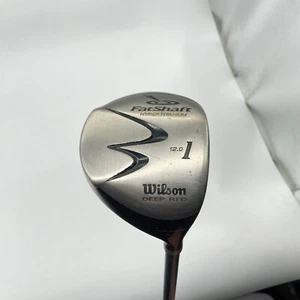 Wilson deep red Fat Shaft Hyper Titanium Driver 12.0 - Picture 1 of 7