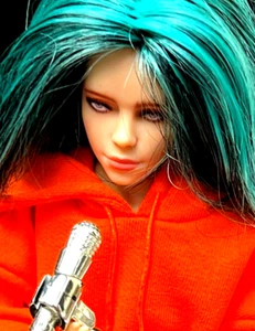 Maßstab 1/6 Gi Joe Barbie Billie Eilish weibliche Sängerin 12" Actionfigur Puppe NEU - Bild 1 von 12