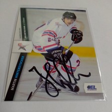 LED Playercard DEG Metro Stars 2010/11 Signed Martin Hinterstocker