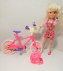 Bicyclin' Stacie Doll Little Sister of Barbie 1996 Vintage Mattel L1044 Playset 
