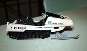 Vintage Hasbro 1983 GI Joe Polar Battle Bear Skimobile Incomplete - Picture 1 of 7
