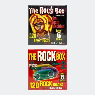 The Rock Box Complete Volumes 1 & 2 Collector CD Box Sets (12x CD, 240x Tracks) - Image 1 of 4