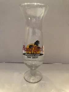 HARD ROCK CAFE HURRICANE GLASS - SAN DIEGO CALIFORNIA - Picture 1 of 2
