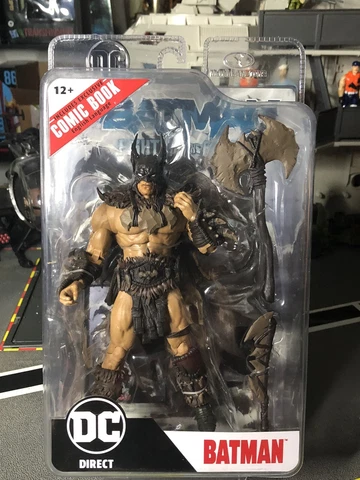 DC Direct Page Punchers Batman 7" Action Figure with Comic Book McFarlane Toys Cover