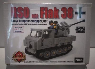 Brickmania RSO mit Flak 38 - BKM2045 - Sealed - Rare &  Hard to find !! - Image 1 of 4