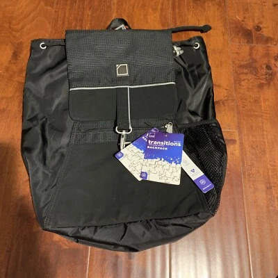 Lewis Clark Secura Anti-theft BackPack  Large Main Compartment Travel Black Read - Image 1 of 4