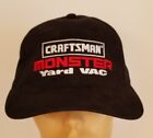 Black Craftsman Monster Yard Vac Tools Logo Embroidered Trucker Hat Cap