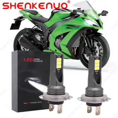 Lâmpadas de LED para Kawasaki Ninja 250R 2008 - 2010 2011 2012 farol CG - Imagem 1 de 4