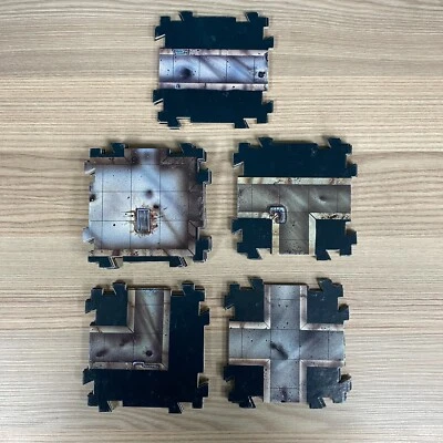 X 24 Platte Abschnitte Legionen Stahl Ersatzteile Brettspiel Ersatz Sci-Fi - Bild 1 von 4