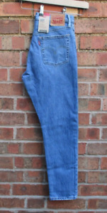 Ladies Levis Jeans 501 Skinny High Rise Straight Leg  27" Waist 28" Leg BNWTs